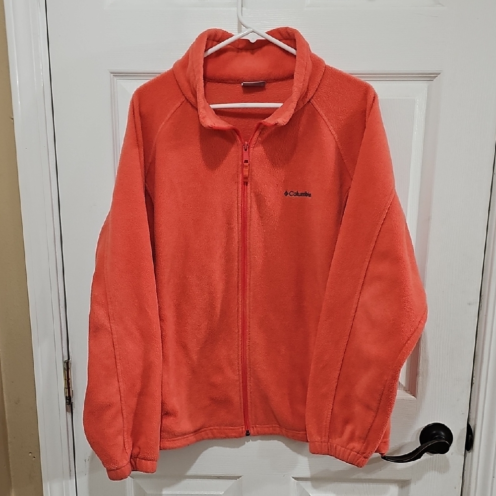 Columbia Woman's Fleece Jacket - Pink Coral